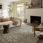 Magnolia Home by Joanna Gaines x Loloi Junie Lagoon / Natural Rug – view 11
