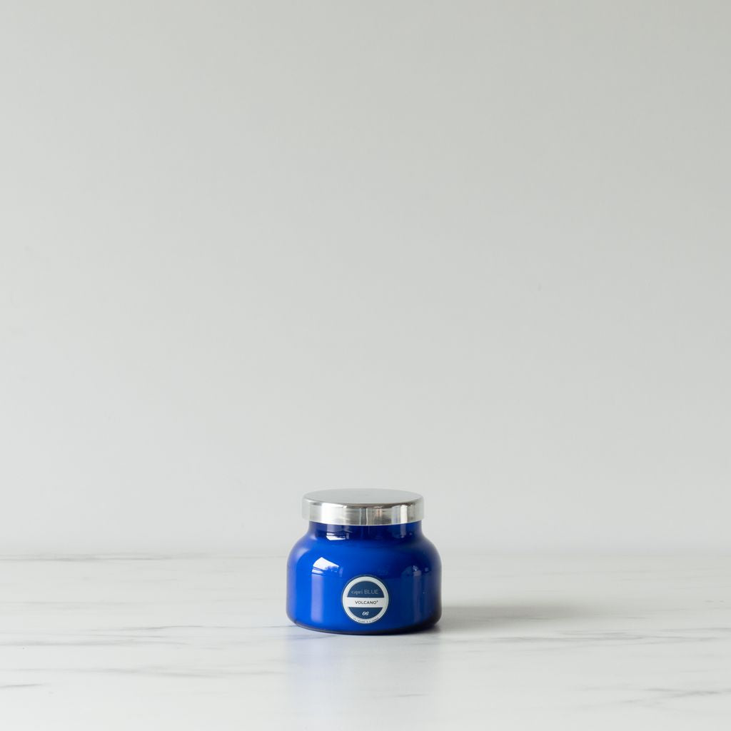 Signature Volcano Blue Petite Jar Candle by Capri Blue - Rug & Weave