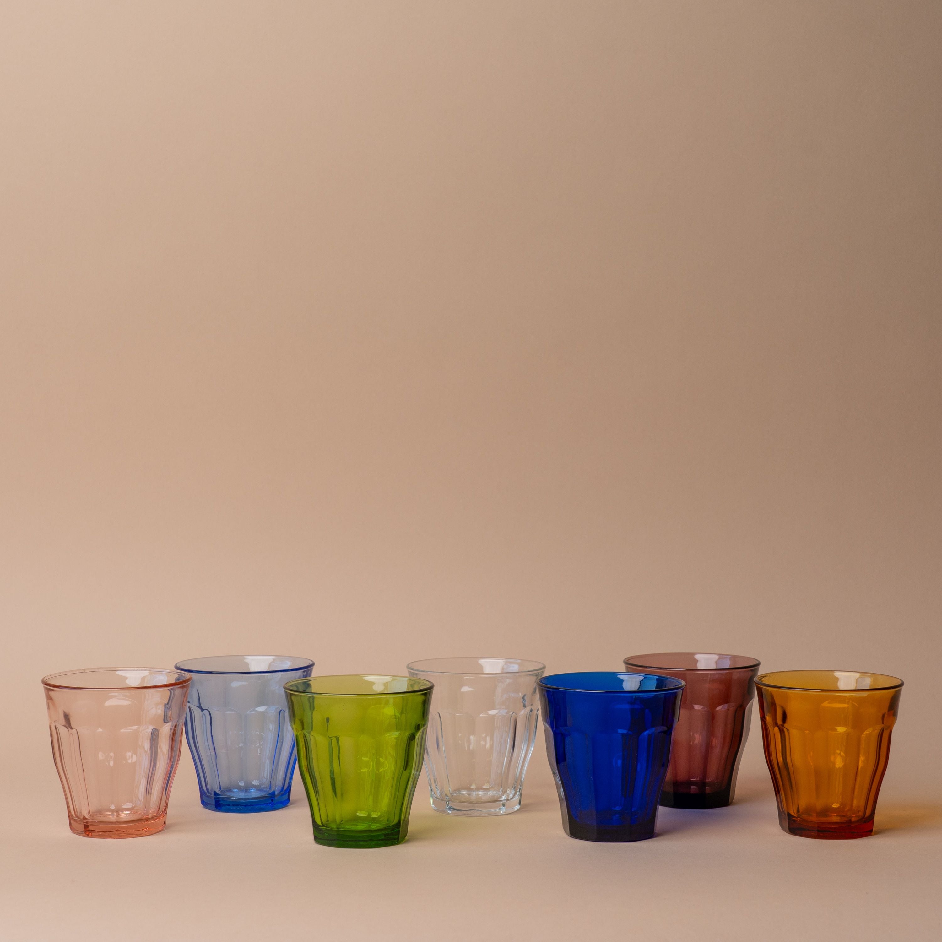 Short Green Picardie Glass Tumbler glass tumbler Inter Continental Mercantile