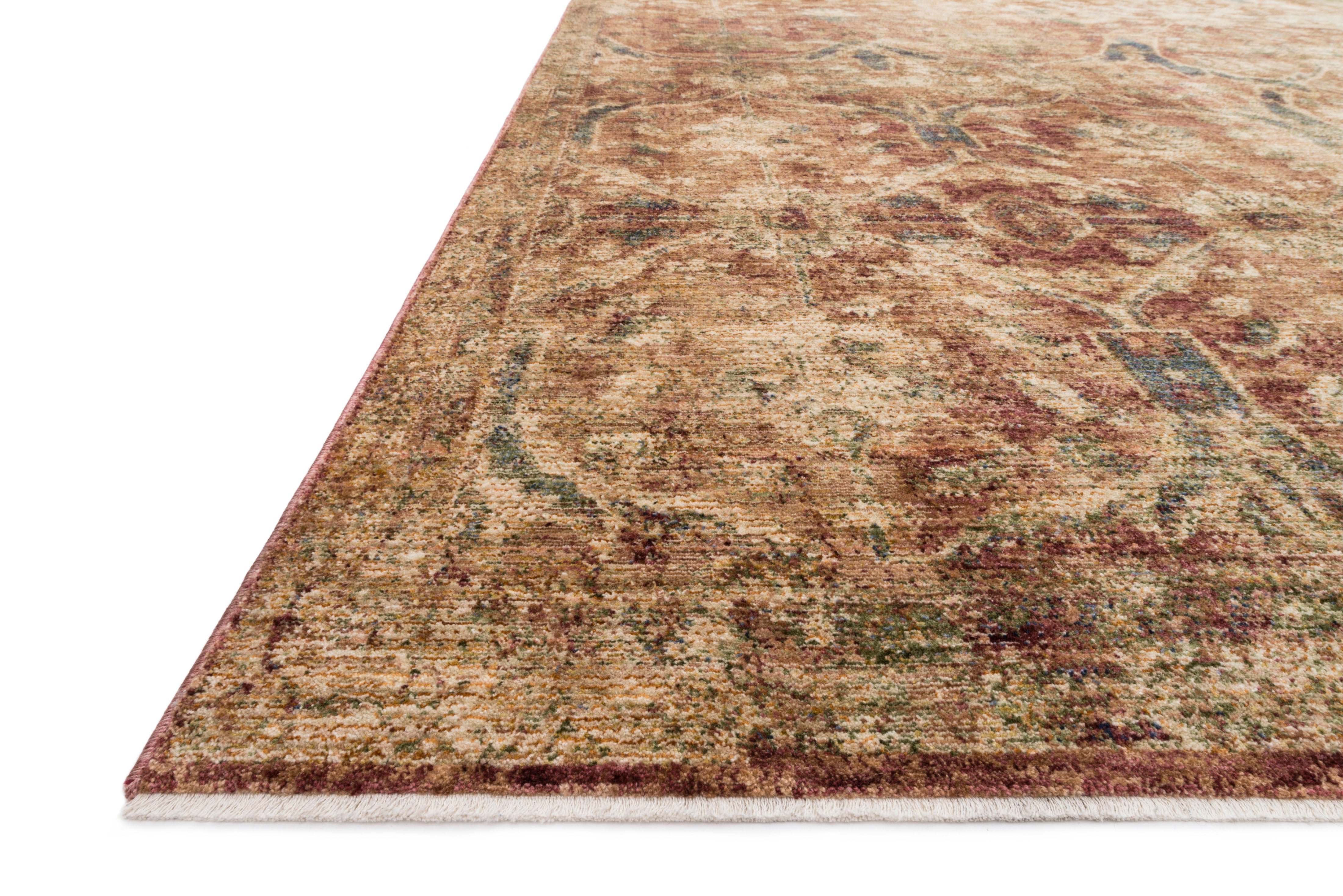 Magnolia Home By Joanna Gaines x Loloi Kennedy Rust / Multi Rug RUGS - synthetic Loloi