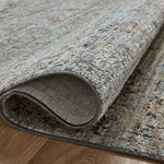 Jean Stoffer x Loloi Katherine Ocean / Gold Rug 0-patterned rugs Loloi