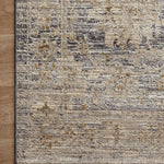 Jean Stoffer x Loloi Katherine Charcoal / Gold Rug 0-patterned rugs Loloi