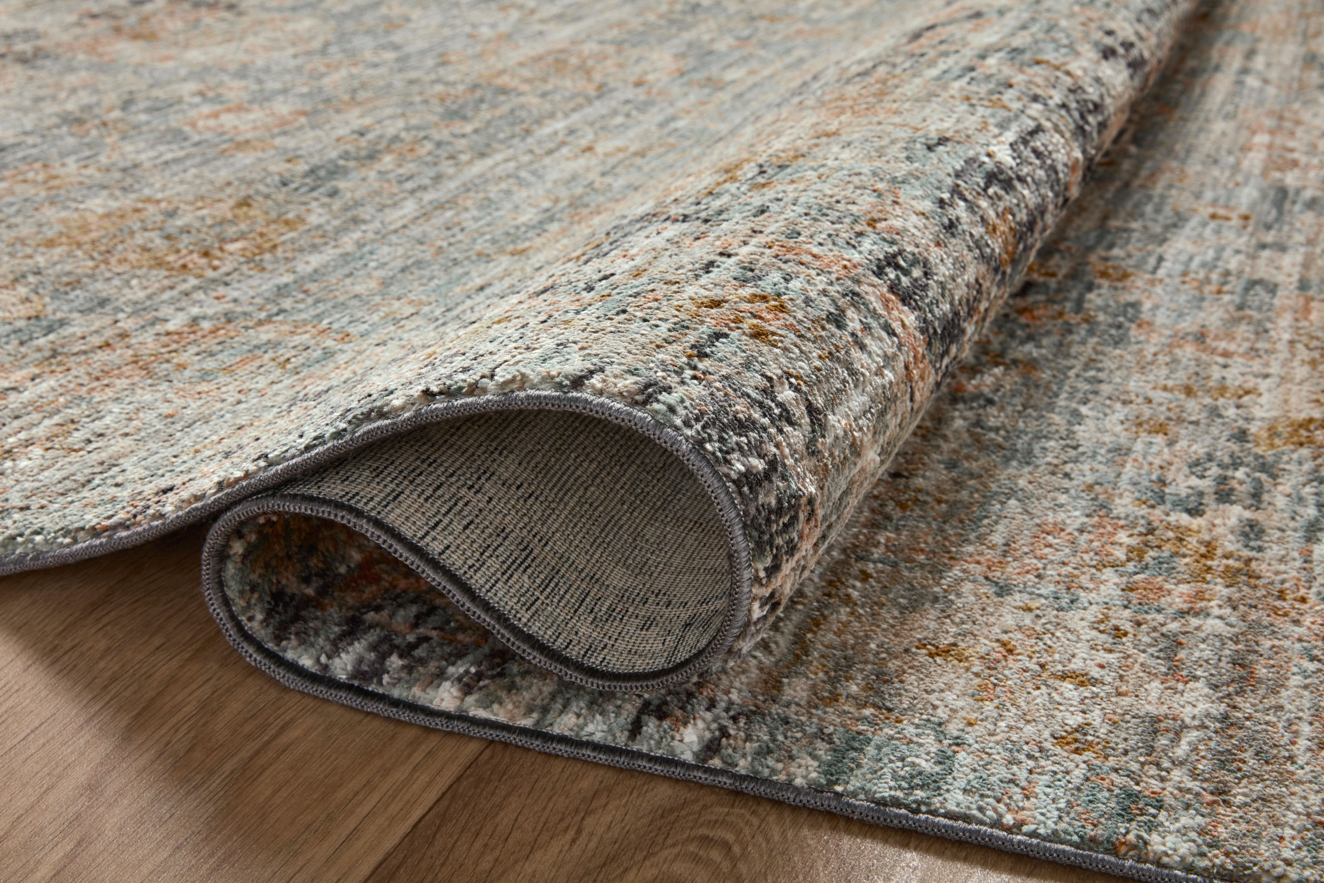 Jean Stoffer x Loloi Katherine Ocean / Coral Rug 0-patterned rugs Loloi