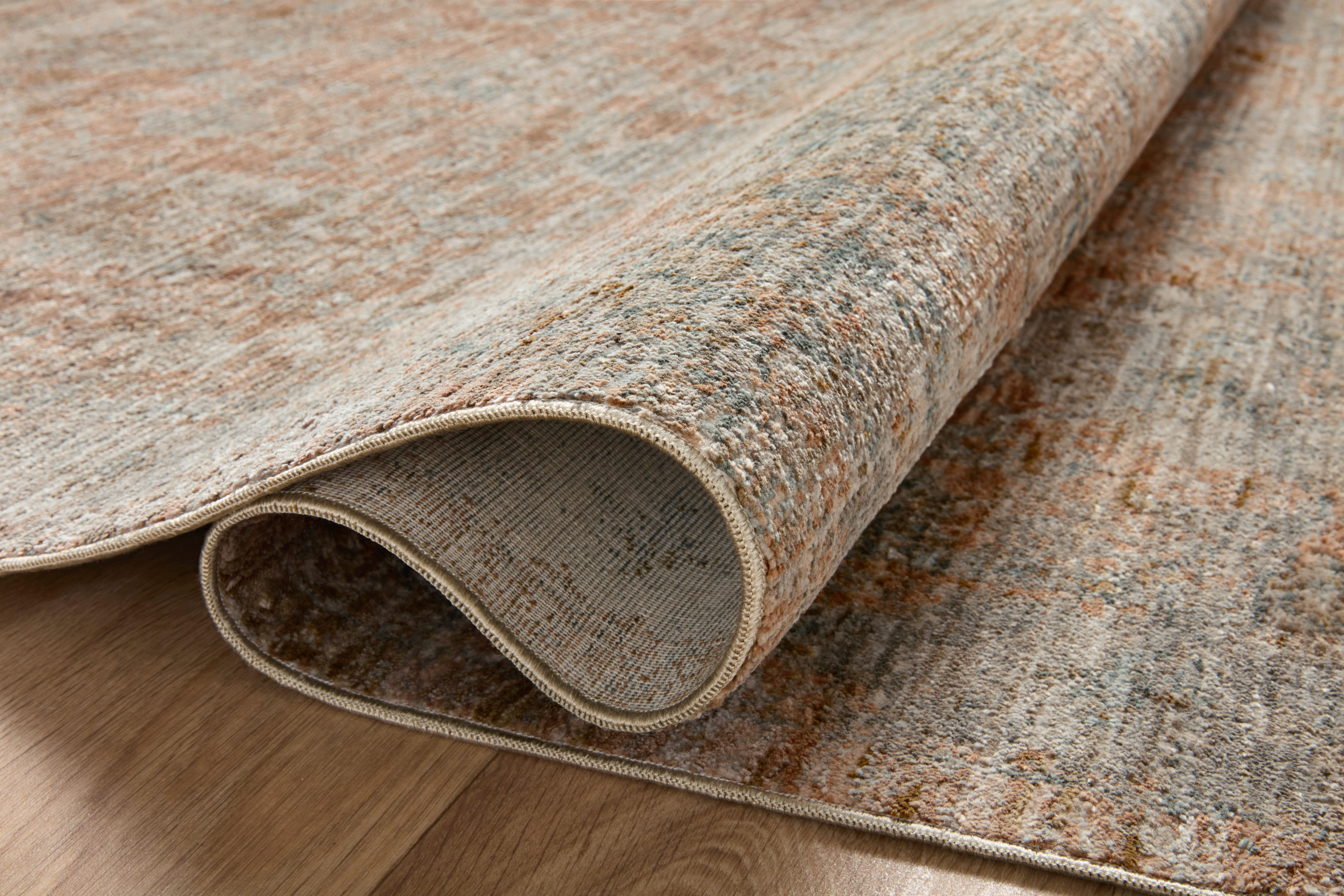 Jean Stoffer x Loloi Katherine Terracotta / Smoke Rug 0-patterned rugs Loloi