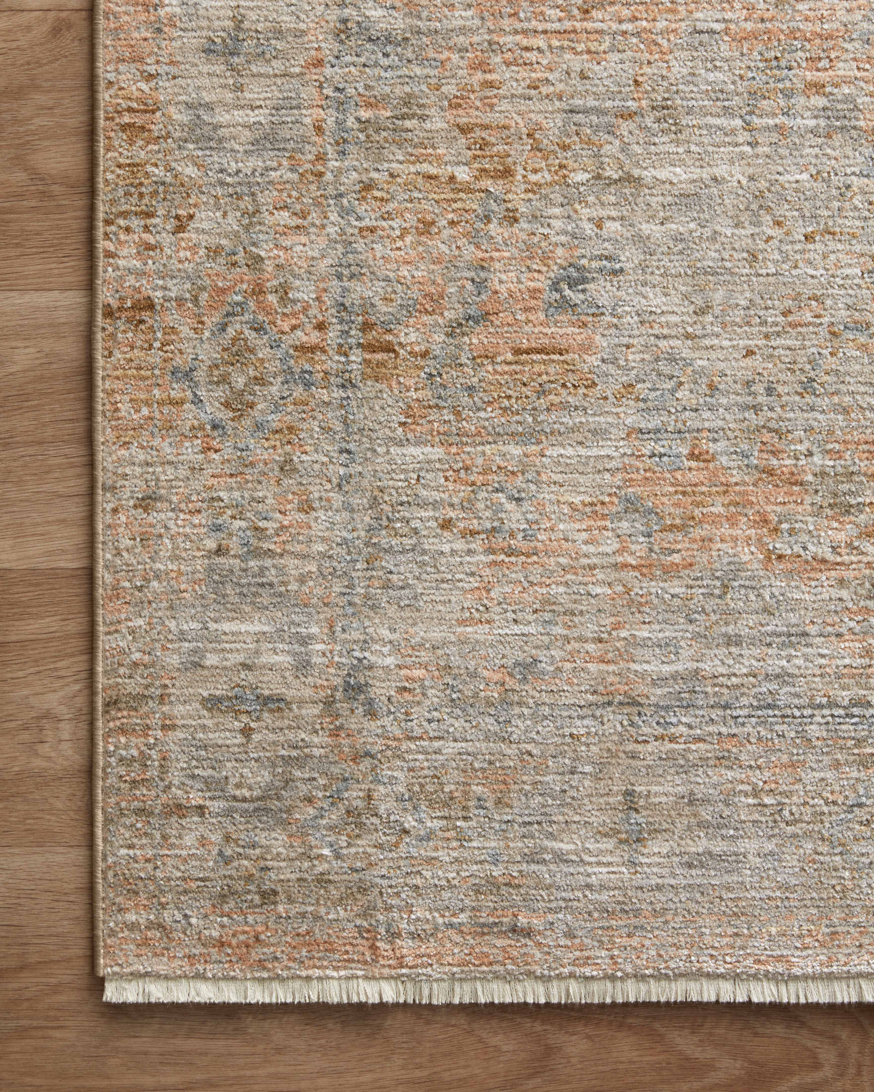 Jean Stoffer x Loloi Katherine Terracotta / Smoke Rug 0-patterned rugs Loloi