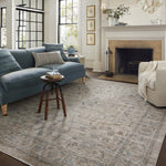 Jean Stoffer x Loloi Katherine Beige / Mist Rug 0-patterned rugs Loloi