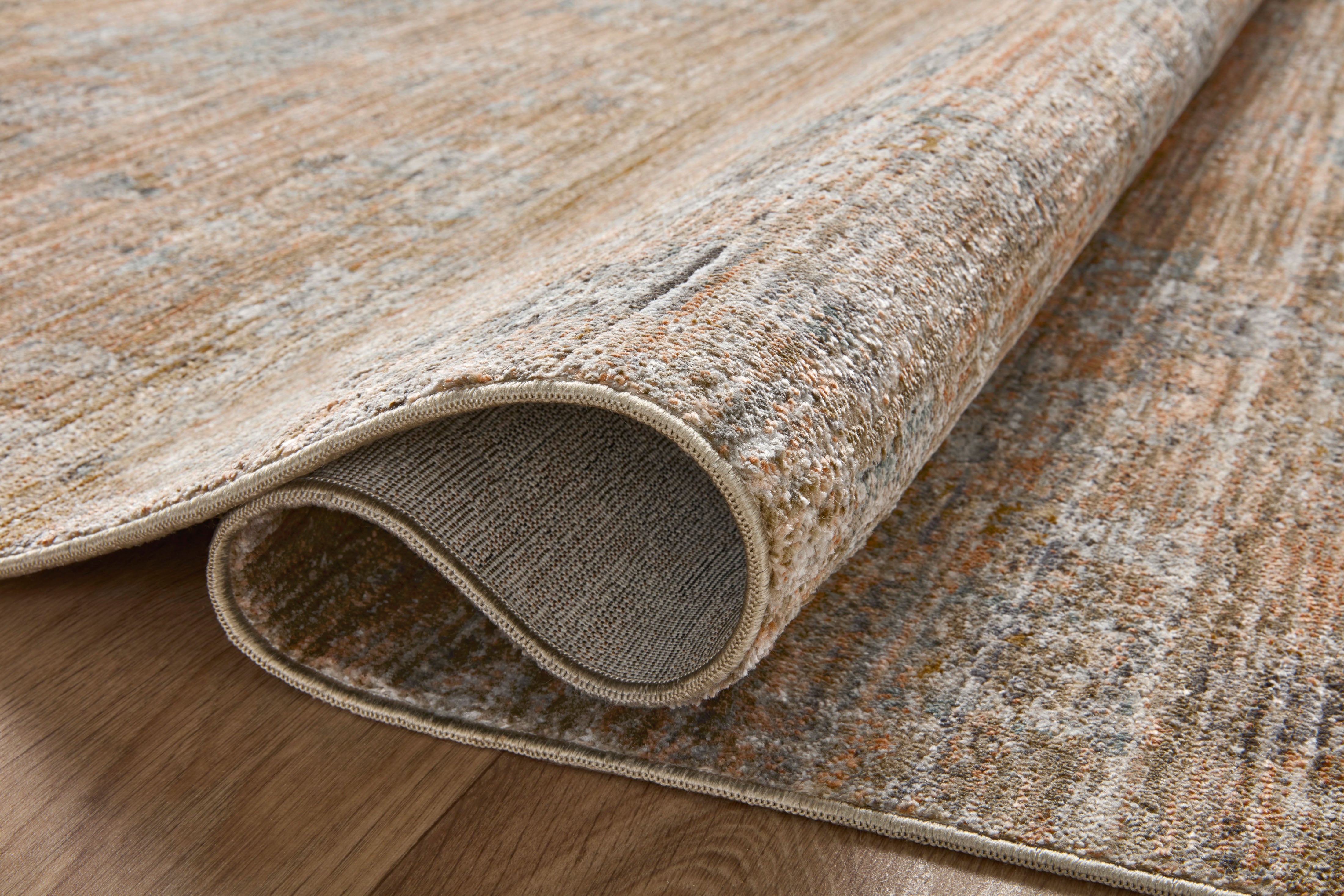 Jean Stoffer x Loloi Katherine Copper / Steel Rug 0-patterned rugs Loloi