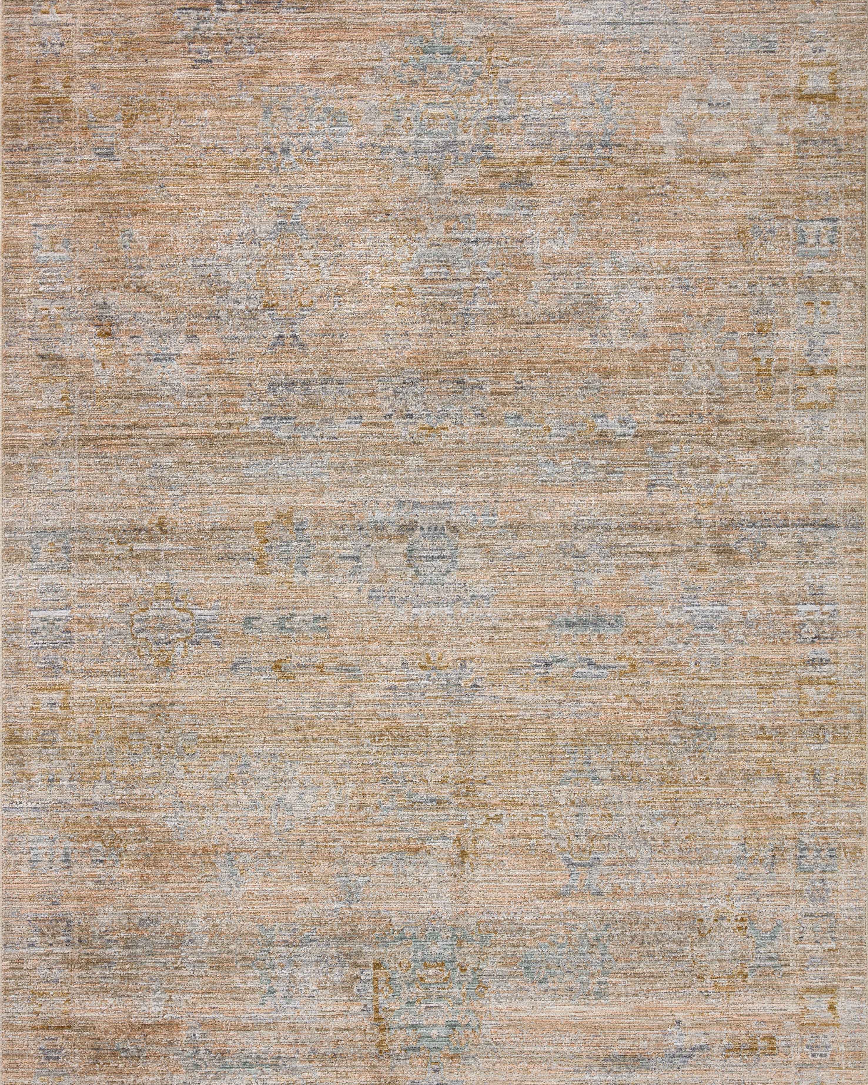 Jean Stoffer x Loloi Katherine Copper / Steel Rug 0-patterned rugs Loloi