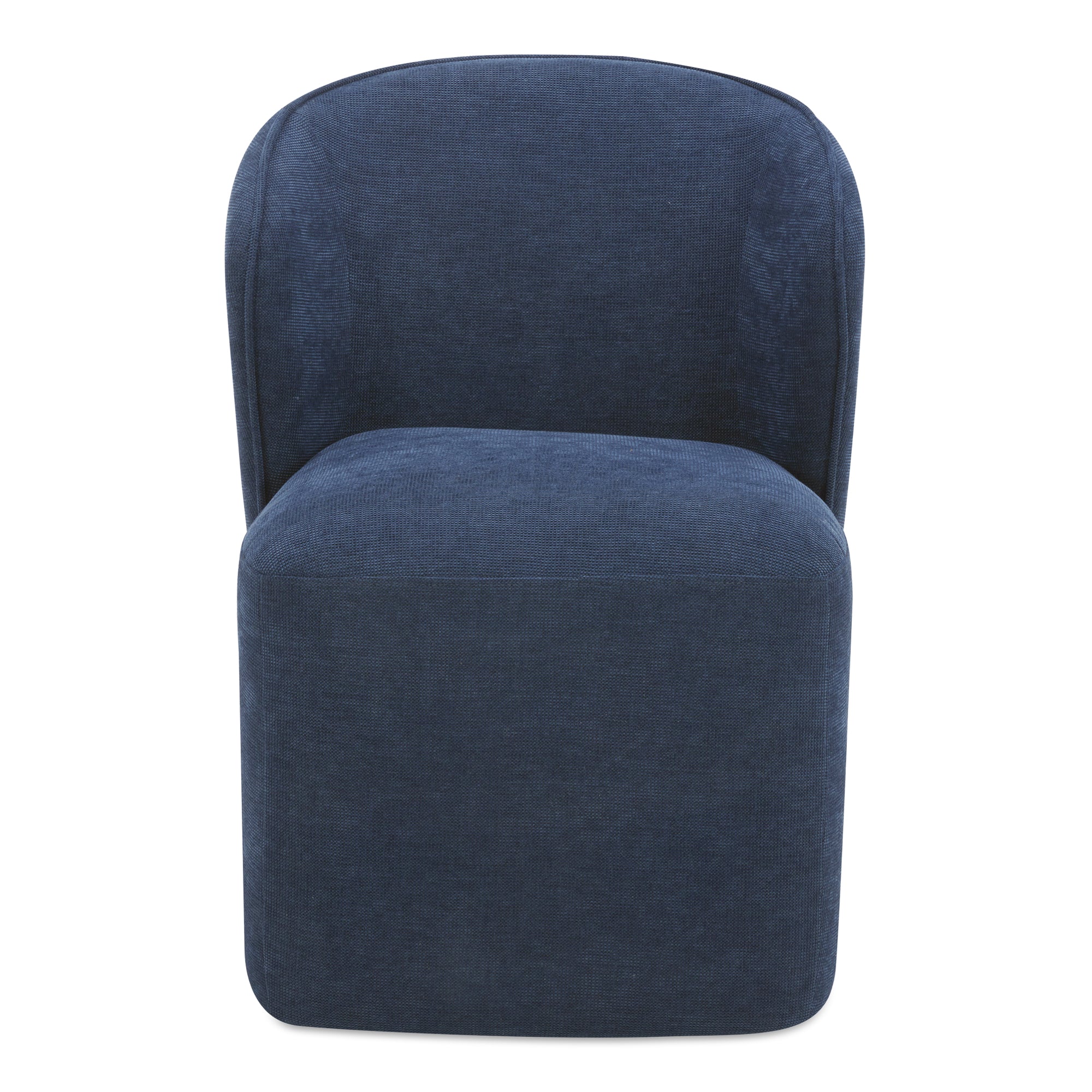 Lenny Rolling Dining Chair FURNITURE - dining chair Moe's Furniture Blue