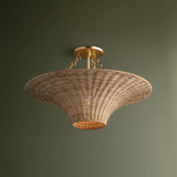 Ketan Semi Flush Mount