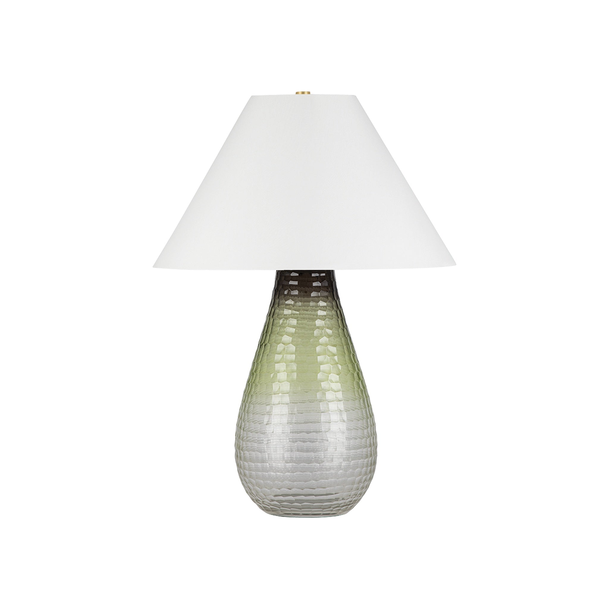 Mulberry Table Lamp, Aged Brass