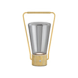 Booker Rechargeable Table Lamp LIGHTING - table lamp Hudson Valley Lighting Aged Brass