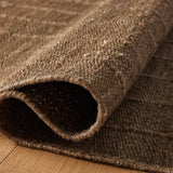 Magnolia Home x Loloi Laken Chocolate / Natural Rug - Rug & Weave