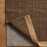 Magnolia Home x Loloi Laken Chocolate / Natural Rug - Rug & Weave