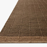 Magnolia Home x Loloi Laken Chocolate / Natural Rug - Rug & Weave