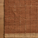 Magnolia Home x Loloi Laken Rust / Natural Rug - Rug & Weave