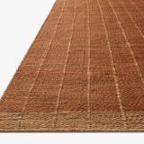 Magnolia Home x Loloi Laken Rust / Natural Rug - Rug & Weave