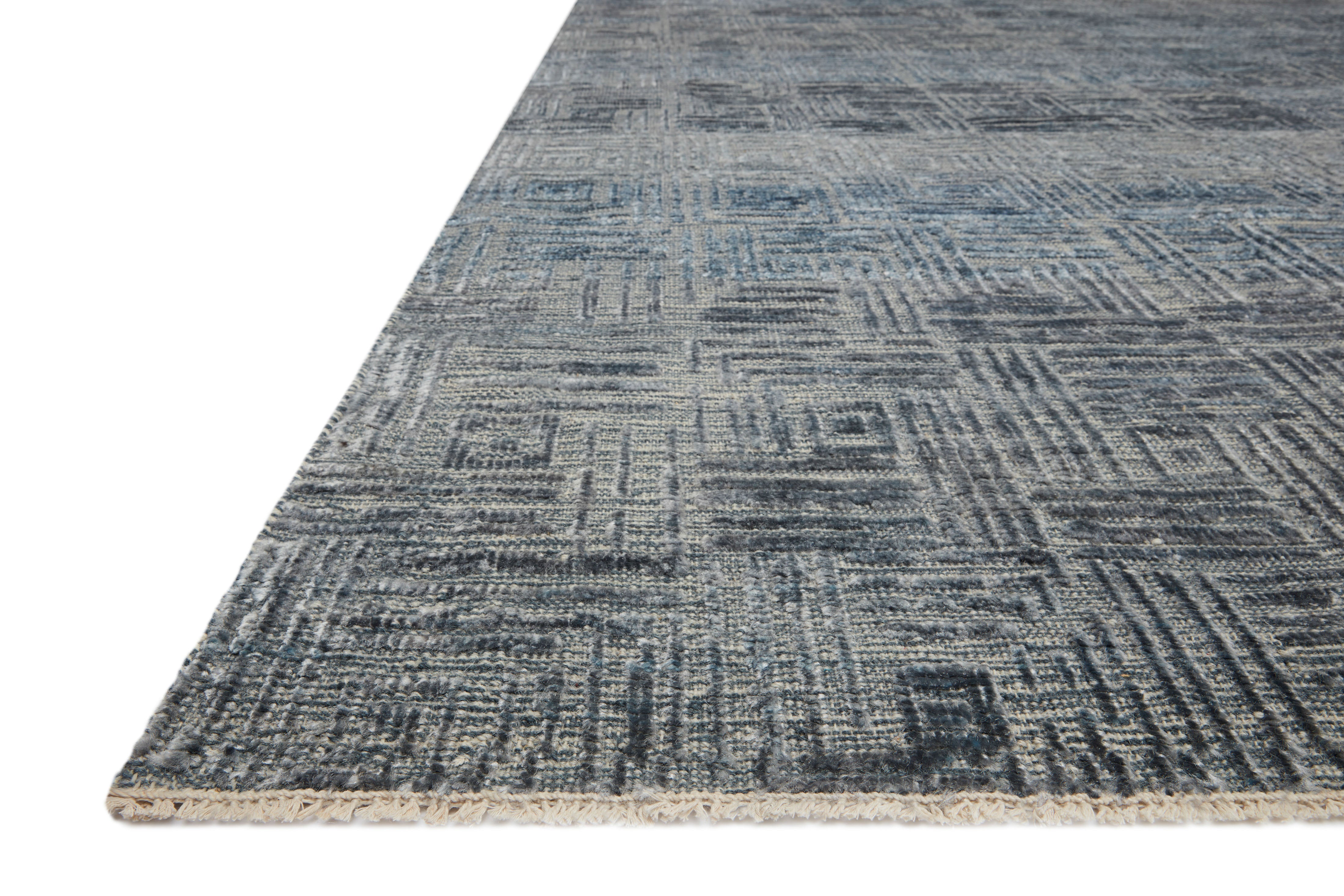 Loloi Lana Denim Rug RUGS - wool Loloi