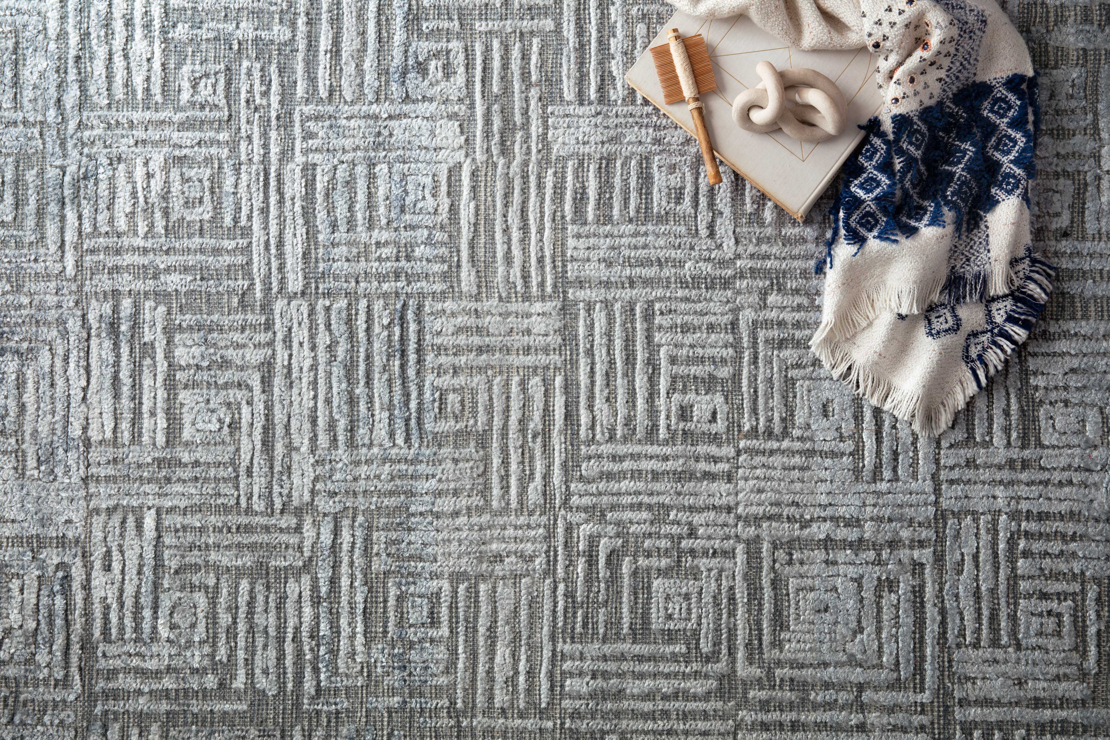 Loloi Lana Denim Rug RUGS - wool Loloi