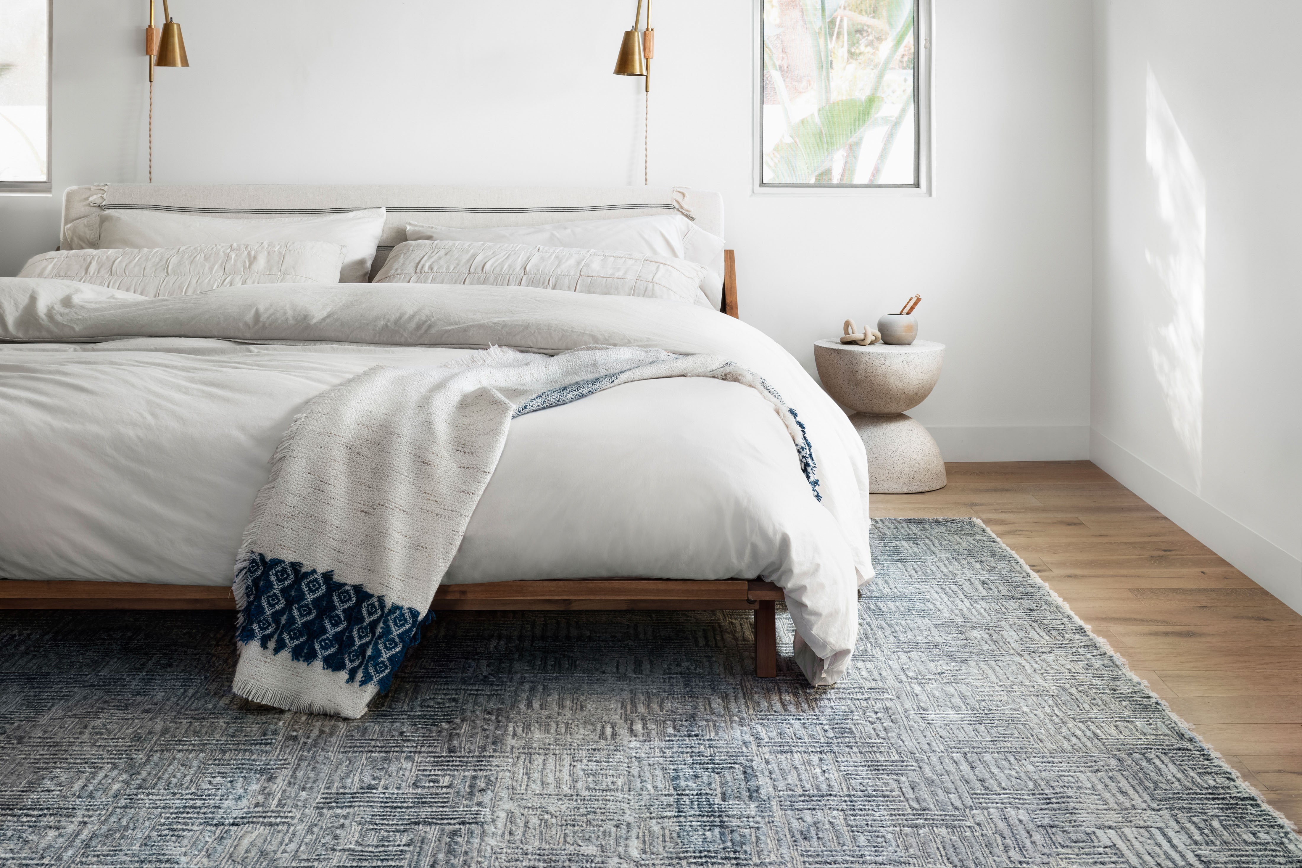 Loloi Lana Denim Rug RUGS - wool Loloi