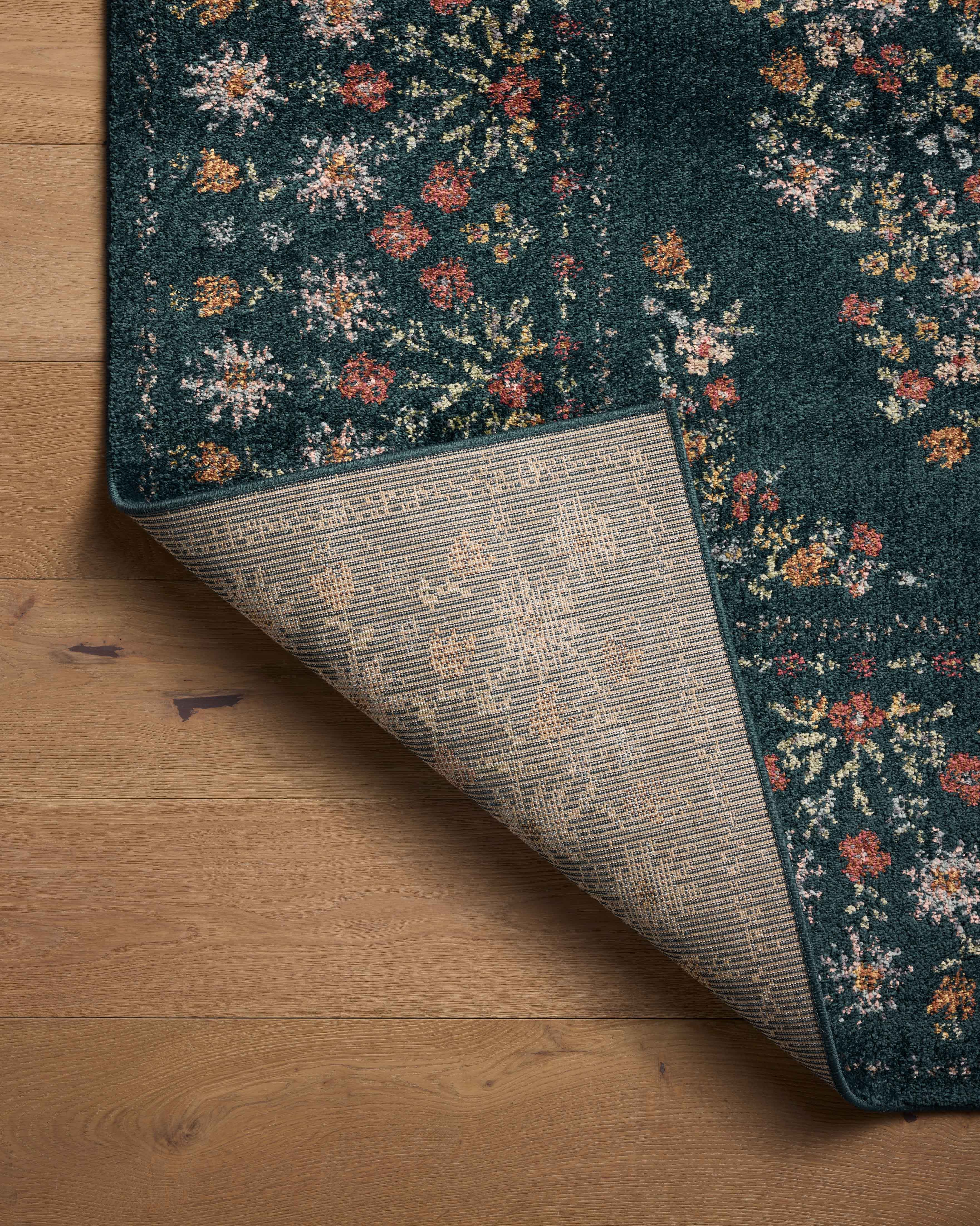 Rifle Paper Co. x Loloi Laurel Navy Rug No.2 RUGS - synthetic Loloi