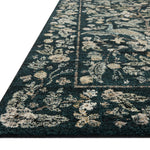 Rifle Paper Co. x Loloi Laurel Navy Sample Rug No.2 RUGS - synthetic Loloi 18" x 18"