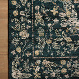 Rifle Paper Co. x Loloi Laurel Navy Sample Rug No.2 RUGS - synthetic Loloi 18" x 18"