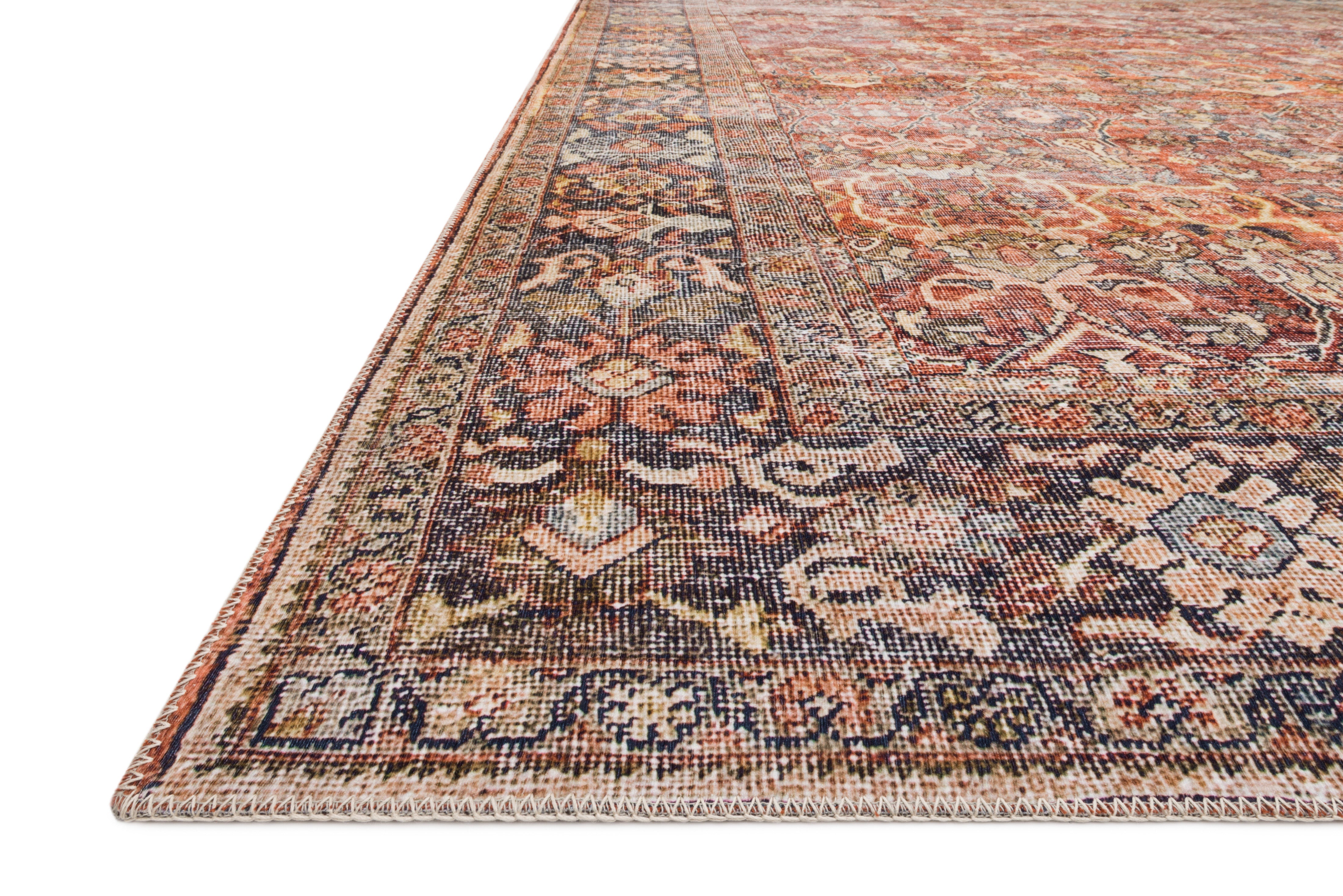 Loloi Layla Spice / Marine Rug RUGS - patterned Loloi