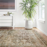 Loloi Layla Olive / Charcoal Rug 0-RUGS-patterned Loloi