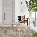 Loloi Layla Olive / Charcoal Rug 0-RUGS-patterned Loloi