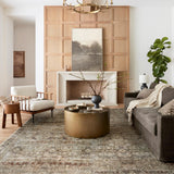 Loloi Layla Olive / Charcoal Rug 0-RUGS-patterned Loloi