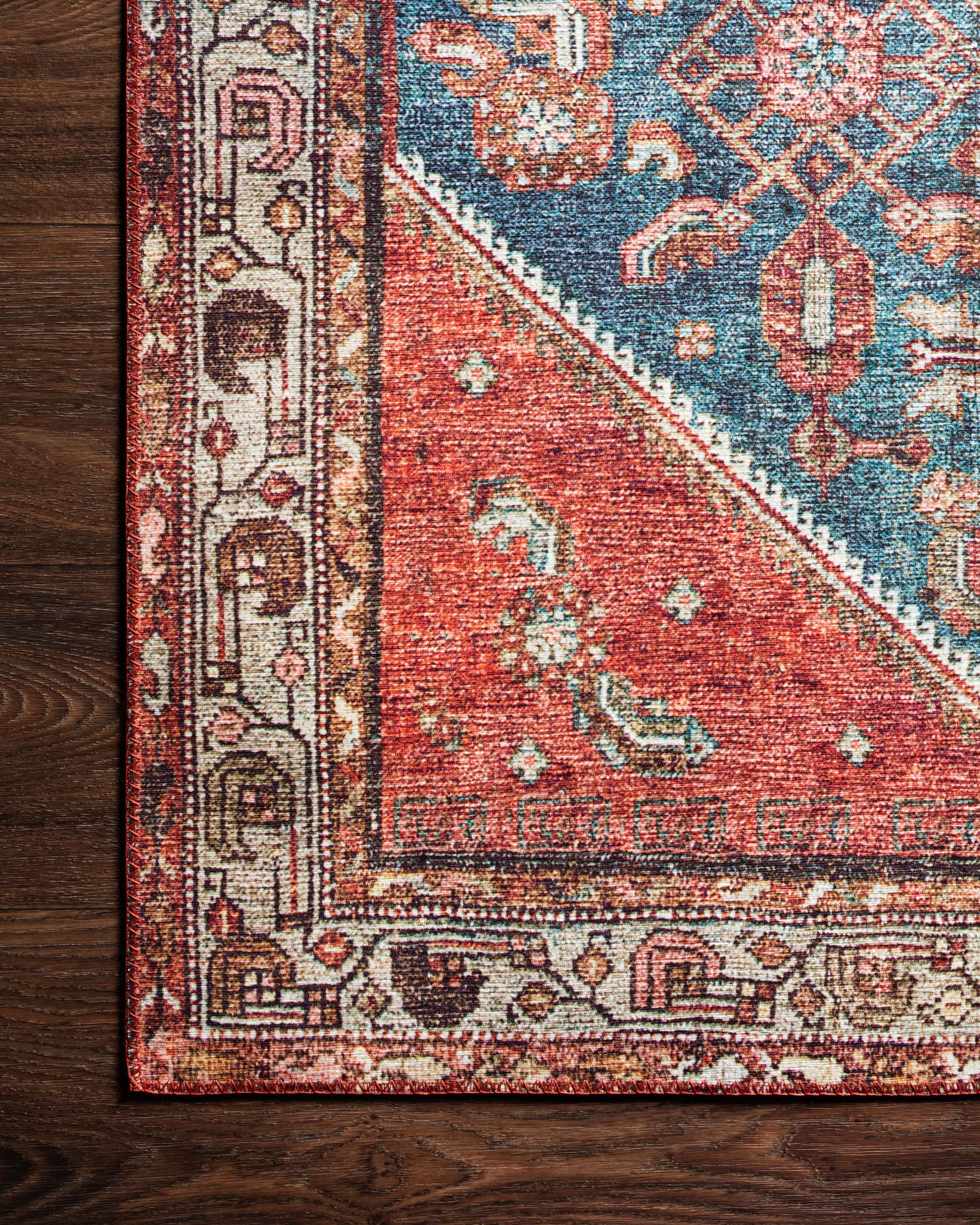 Loloi Layla Marine / Clay Rug RUGS - synthetic Loloi