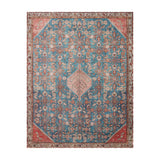Loloi Layla Marine / Clay Rug RUGS - synthetic Loloi 18" x 18"