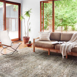 Loloi Layla Antique / Moss Rug 0-patterned rugs Loloi