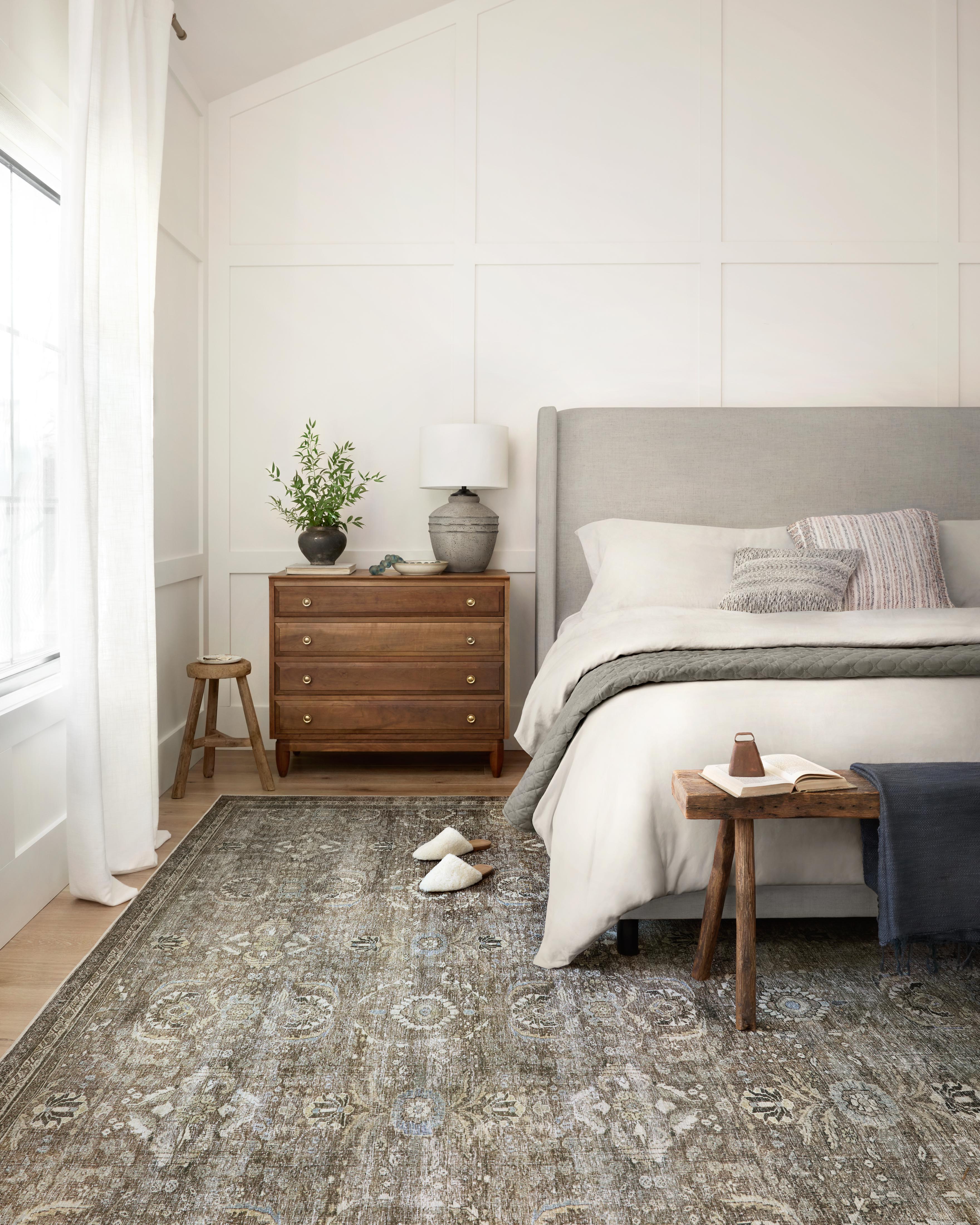 Loloi Layla Antique / Moss Rug 0-patterned rugs Loloi