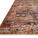 Loloi Layla Mocha / Blush Rug RUGS - patterned Loloi