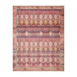Loloi Layla Magenta / Multi Rug RUGS - synthetic Loloi 18" x 18"
