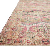 Loloi Layla Pink / Lagoon Rug RUGS - synthetic Loloi
