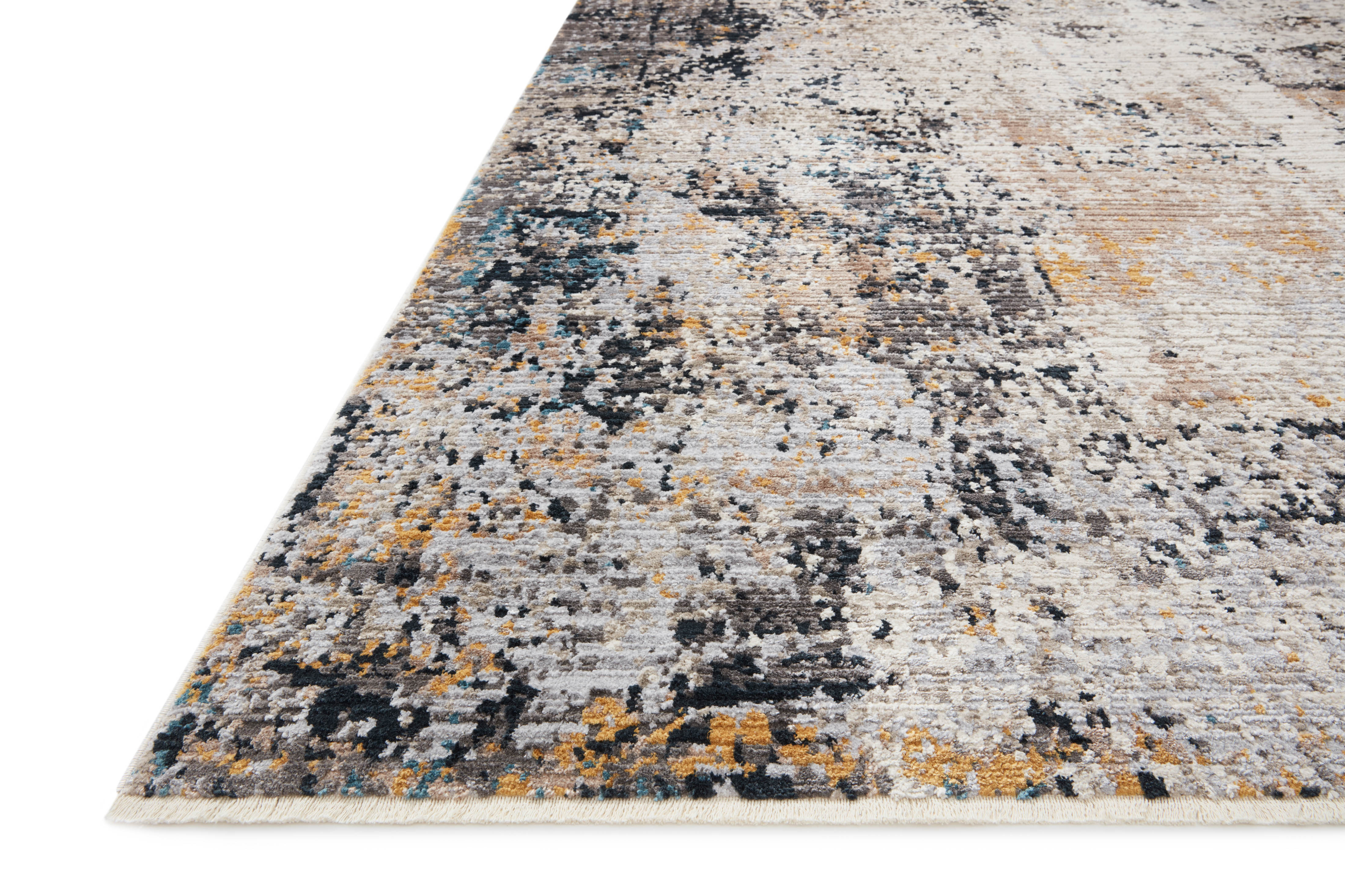 Loloi Leigh Silver / Multi Rug RUGS - synthetic Loloi