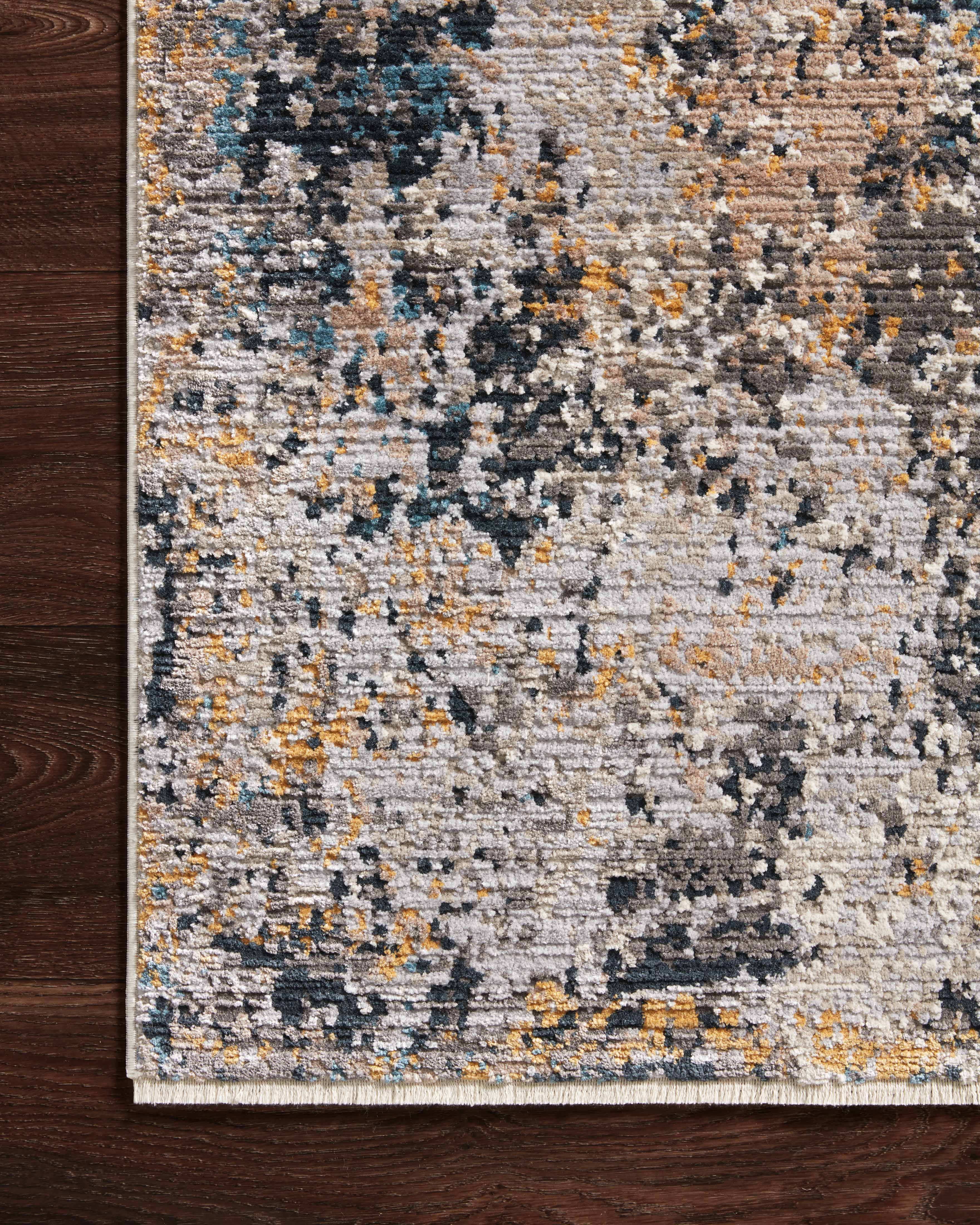 Loloi Leigh Silver / Multi Rug RUGS - synthetic Loloi