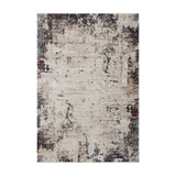 Loloi Leigh Ivory / Charcoal Rug RUGS - synthetic Loloi 18" x 18"
