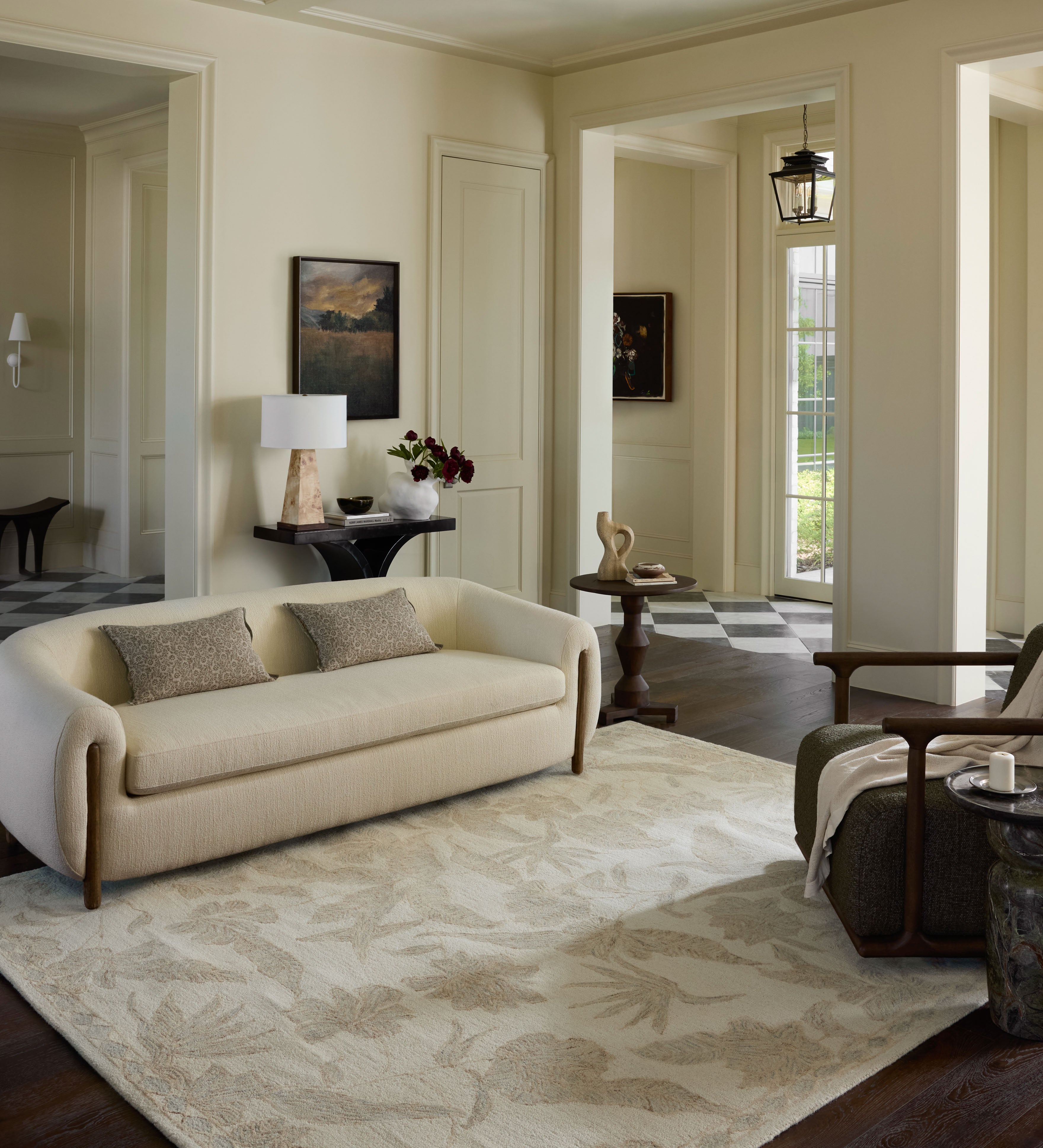 Loloi Lenore Ivory / Multi Rug RUGS - wool Loloi