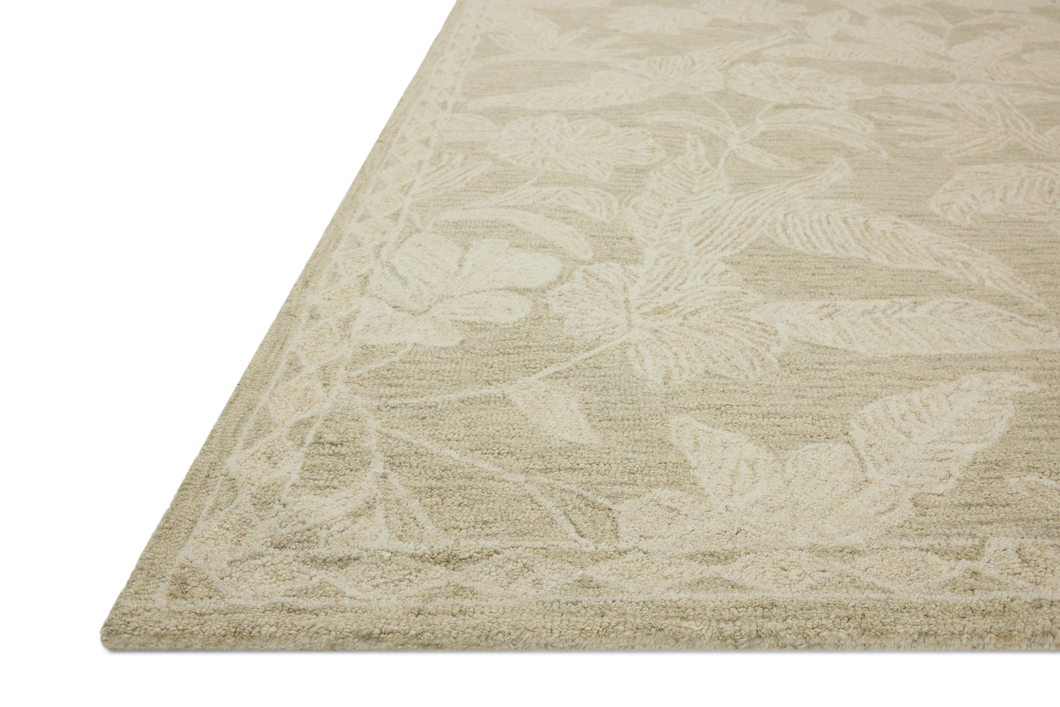 Loloi Lenore Sage / Natural Rug RUGS - wool Loloi