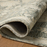 Loloi Lenore Lagoon / Wheat Rug RUGS - wool Loloi