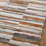 Loloi Levitt Shag Ivory / Sunset Rug RUGS - synthetic Loloi