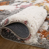 Loloi Levitt Shag Grey / Multi Rug RUGS - synthetic Loloi