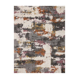 Loloi Levitt Shag Grey / Multi Rug RUGS - synthetic Loloi 18" x 18"