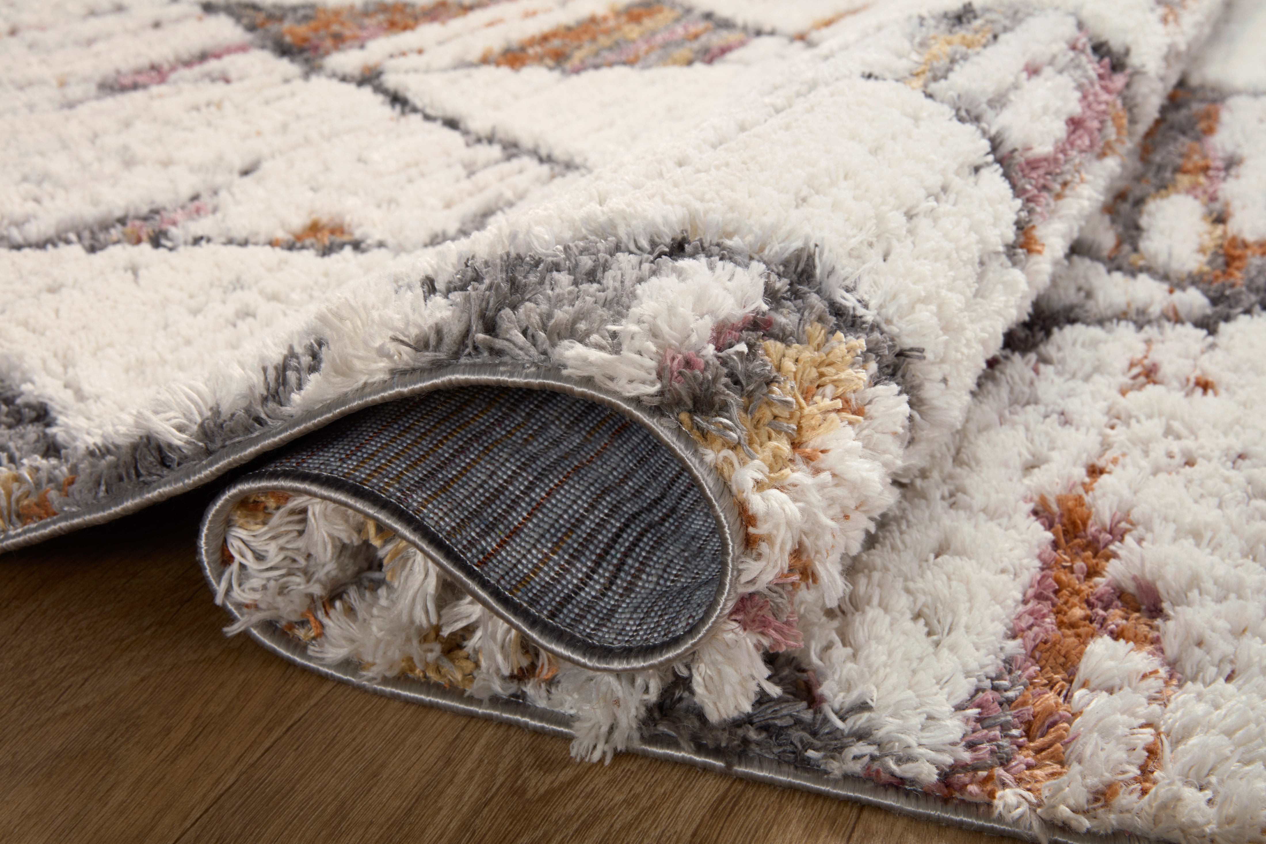 Loloi Levitt Shag Ivory / Fiesta Rug RUGS - synthetic Loloi