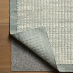 Amber Lewis x Loloi Lilah Ivory / Sky Rug RUGS - wool Loloi