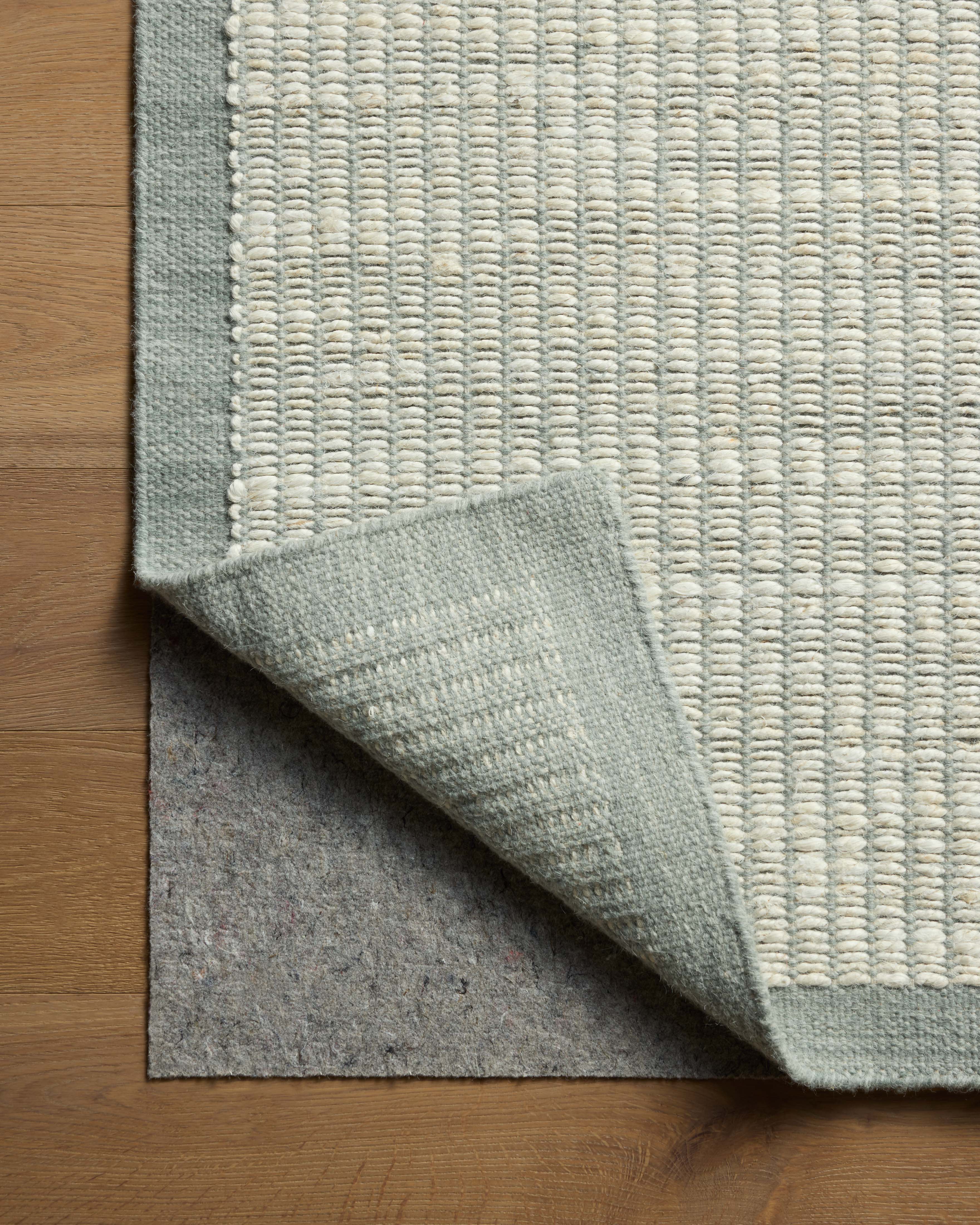 Amber Lewis x Loloi Lilah Ivory / Sky Rug RUGS - wool Loloi